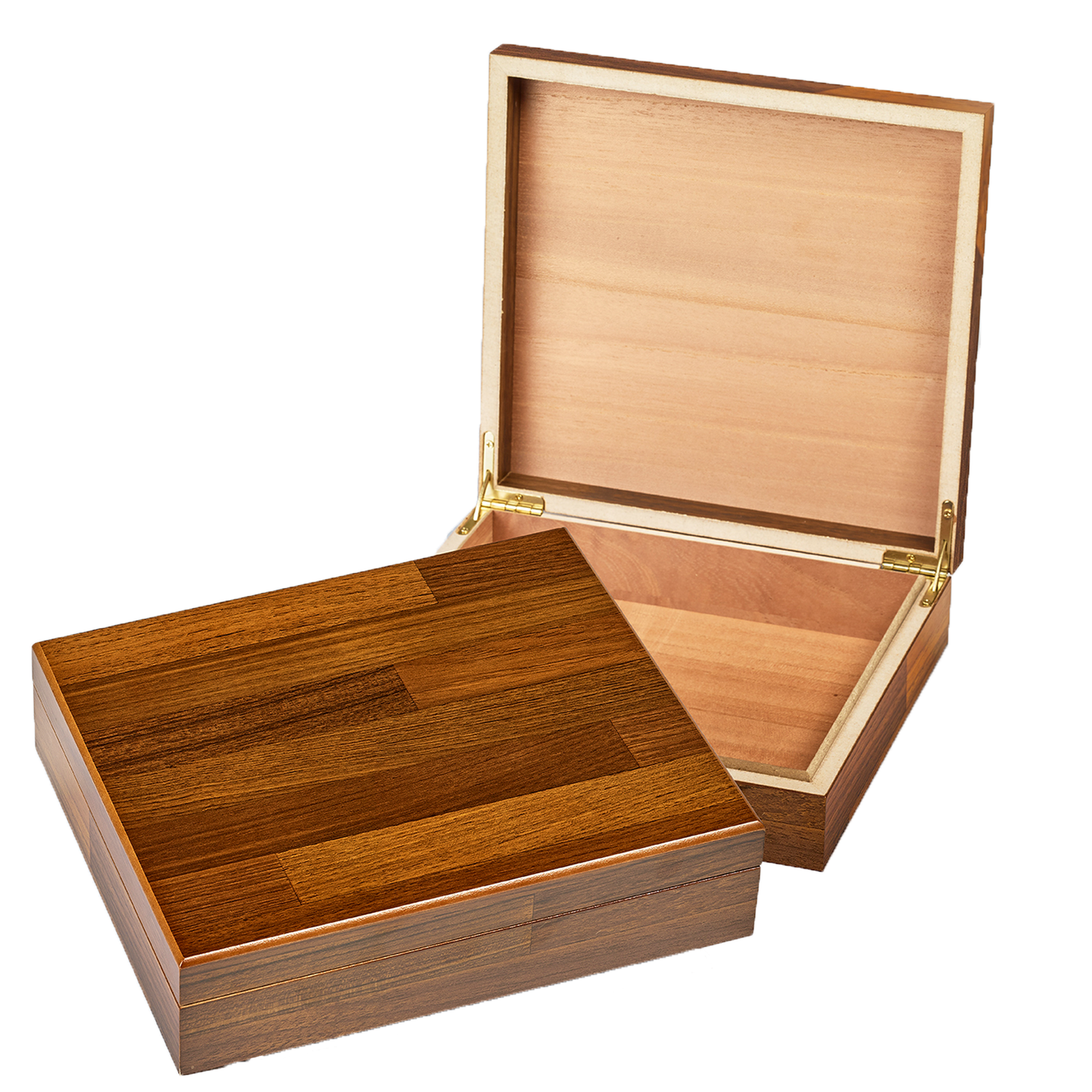 Brown - Medium Wood Box