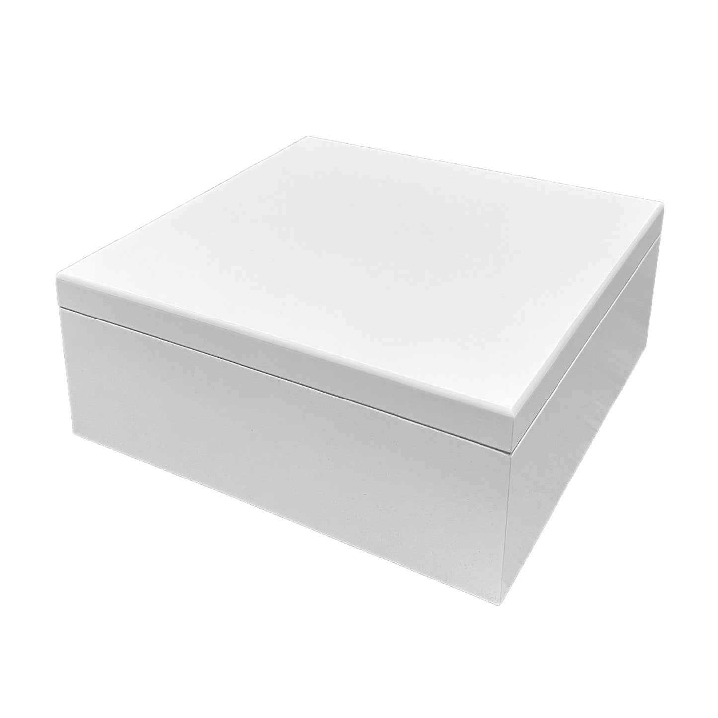 White - Large Wood Box